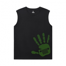 Car Sleeveless T Shirt Quality Jeep Wrangler Tees