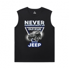 Car Shirt Personalised Jeep Wrangler Sleeveless Tee Shirts
