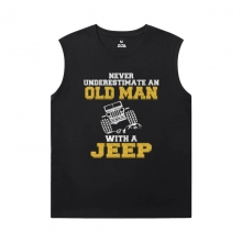 Car XXXL Sleeveless T Shirts Hot Topic Jeep Wrangler T-Shirt