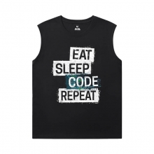 Quality Shirts Geek Programmer Sleeveless Running T Shirt