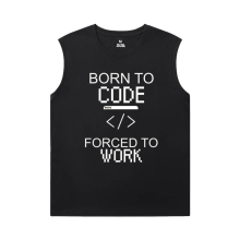 Geek Programmer Men'S Sleeveless Muscle T Shirts Quality T-Shirt