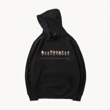 Nóng chủ đề Sweatshirt Darling Trong The Franxx hooded sweatshirt