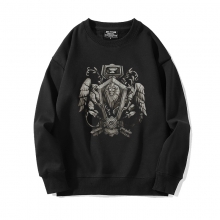 Sort sweatshirt Warcraft Frakke