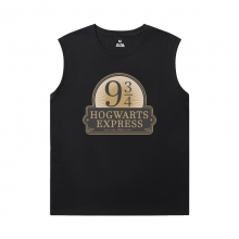 Camisetas personalizadas Harry Potter camisetas sem mangas masculinos para academia