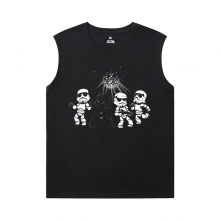 Cotton Shirts Star Wars Sleeveless Wicking T Shirts