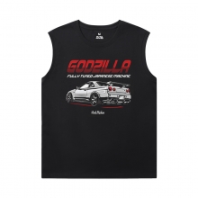 Chủ đề nóng GTR Shirts Racing Car Sleeveless Tshirt Đối với nam giới