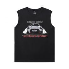 Car Shirt Personalised GTR Men Sleeveless Tshirt