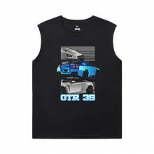 Car T-Shirts Personalised GTR Sleeveless Tshirt Men