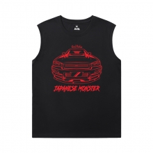 Car Mens Sleeveless Tshirt Cool GTR Tee