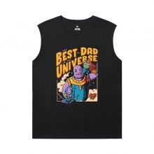 Camisa da Marvel Thanos The Avengers Mens Designer Camisetas sem Mangas