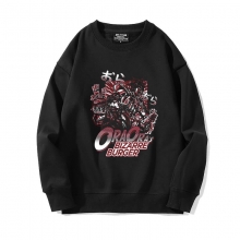 Crewneck Kujo Jotaro Sweater Vintage Anime JoJo's Bizarre Adventure Sweatshirts