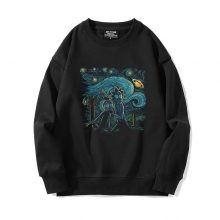 Sudadera negra Rick y Morty suéter