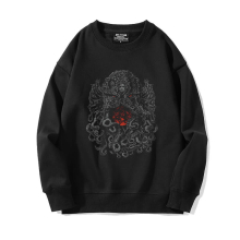 Crew Neck Necronomicon Coat Cthulhu Mythos Jachete