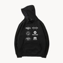 Coole Jacke Fotograf Hoodie