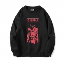 Black Chopper Sweatshirts Anime One Piece Jacket