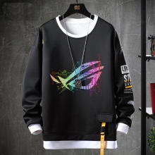 สาธารณรัฐนักเล่นเกมเสื้อสเวตเตอร์ ROG XXL แจ็คเก็ตโลโก้ตา Prodigal