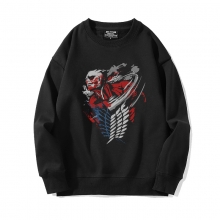 Black Sweatshirt Attack on Titan Coat