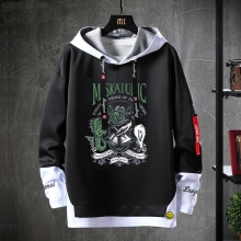 Cthulhu Mythos Tops Fake Two-Piece Necronomicon Sweatshirts