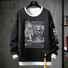 Maskeli Rider Sweatshirt Hot Topic Anime Siyah Ceket