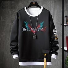 Devil May Cry Sweatshirt Black Nero Coat