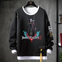 Quality Nero Sweatshirts Devil May Cry Tops