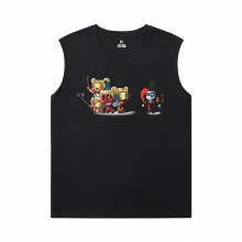 Birds of Prey Harley Quinn Tee Personalised Sleeveless T Shirts For Running