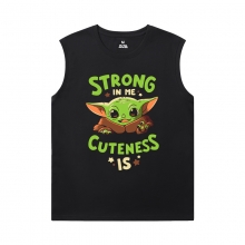 The Mandalorian T-Shirt Hot Topic Yoda Sleeveless T Shirt For Gym