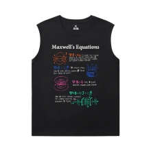 Cotton Maxwell Equations Tshirt Physics and Astronomy Sleeveless T Shirt