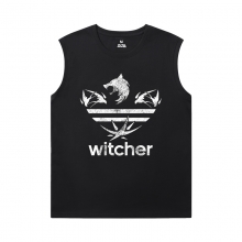 The Witcher T-Shirt Cotton Cyberpunk Custom Sleeveless Shirts