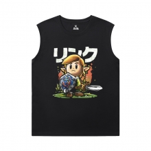 The Legend of Zelda Shirt Quality Sleeveless Printed T Shirts Mens