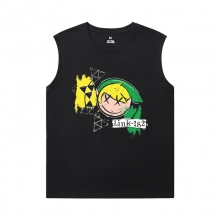 Hot Topic Tshirts The Legend of Zelda Sleeveless T Shirt Mens Gym