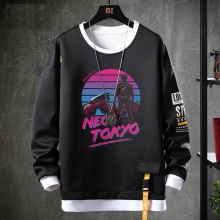 Akira Coat Fake Two-Piece Sweatshirt