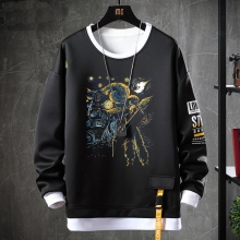 Final Fantasy Coat Fake İki Parçalı Sweatshirt