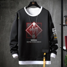 Sahte İki Parçalı Sweatshirt Final Fantasy Tops