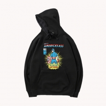 A Jaqueta Com Capuz dos Vingadores Marvel Capitão América Hoodie