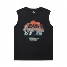 Cool Shirts Lilo Stitch Đen Sleeveless T Shirt