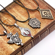 World of Warcraft Collier avec logo de la Horde de l'Alliance WOW