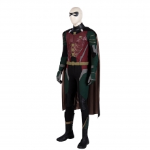 Dc Superhero Titans Robin Suit Dick Grayson Fantasia de Cosplay