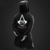 Áo len dài Cosplay Assassin'S Creed nguồn gốc đen Hoodie dành cho nam giới