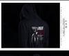 V For Vendetta Mask Hoodie Long Vendetta Movie Black Hooded Sweatshirt