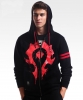 World of Warcraft Horde capuz Wow para a camisa de zíper Horde para homens menino cool