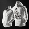 DJ Bruce Lee Hoodie For Young Black Zipper Sweat Shirt