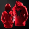 Blizzard StarCraft 2 Terran Zipper Hoodie Black men trùm đầu áo len