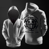 O bucata Hoodie Trafalgar legea negru zip până hanorac hanorac pentru tineret