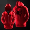 Mát mẻ Spiderman Zip lên Hoodie Marvel siêu anh hùng áo len cho nam giới