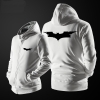 Superhero Reflective Batman Hoody For Men Black Hoodie