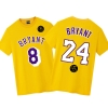 Kobe Bryant NO.24 Camisas Amarelas