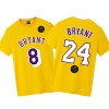 Kobe Bryant NO.24 Shirts Yellow