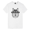 Geometric Wolf Design Tee Shirt