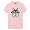 Geometric Wolf Design Tee Shirt